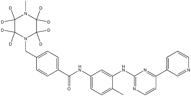 「同位素標記抑制劑」CAS:1092942-82-9|Imatinib-d8
